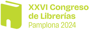XXVI Congreso de librerías Pamplona 2024 Logo